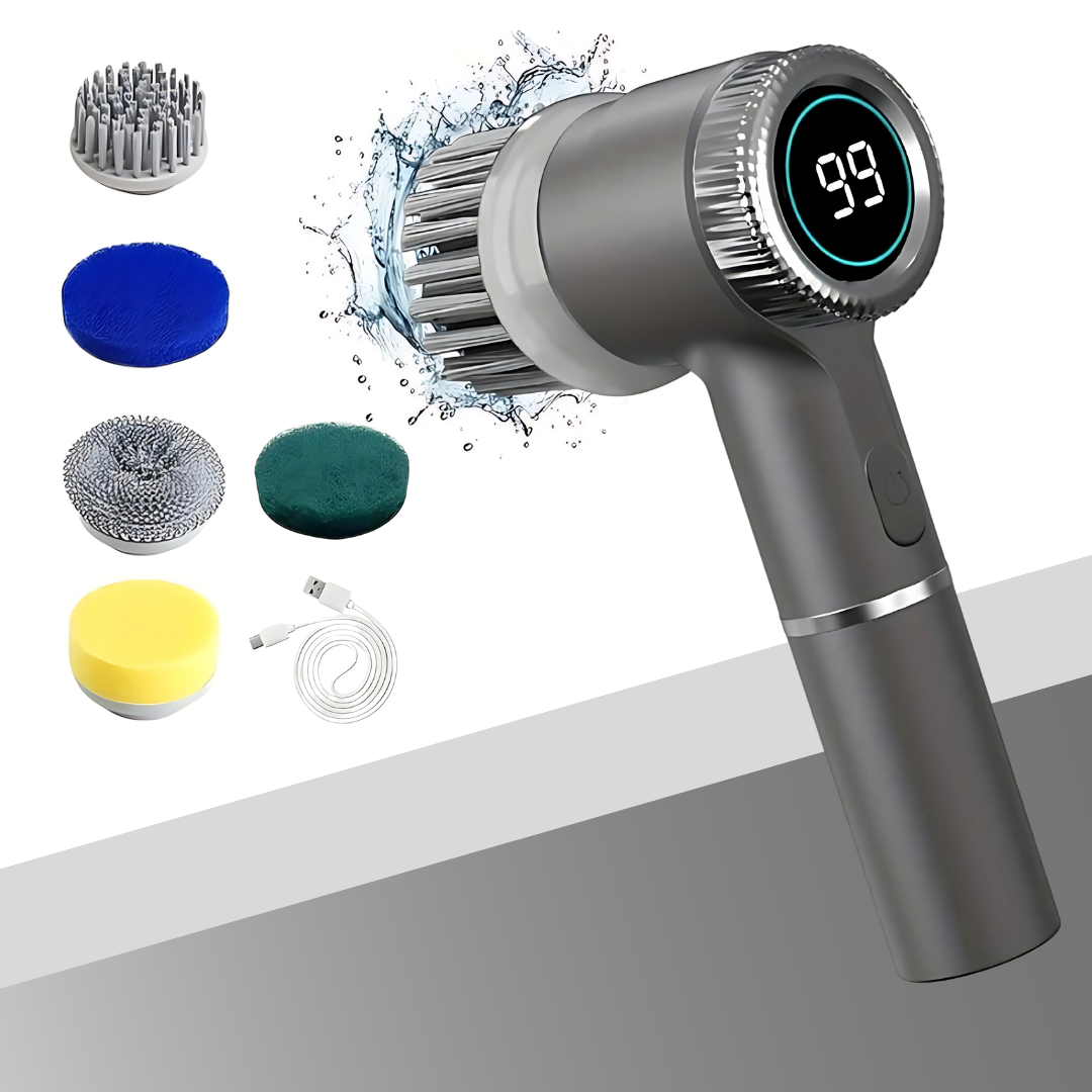 All Surfaces Electric Spin Scrubber (Bonus 4 Heads)