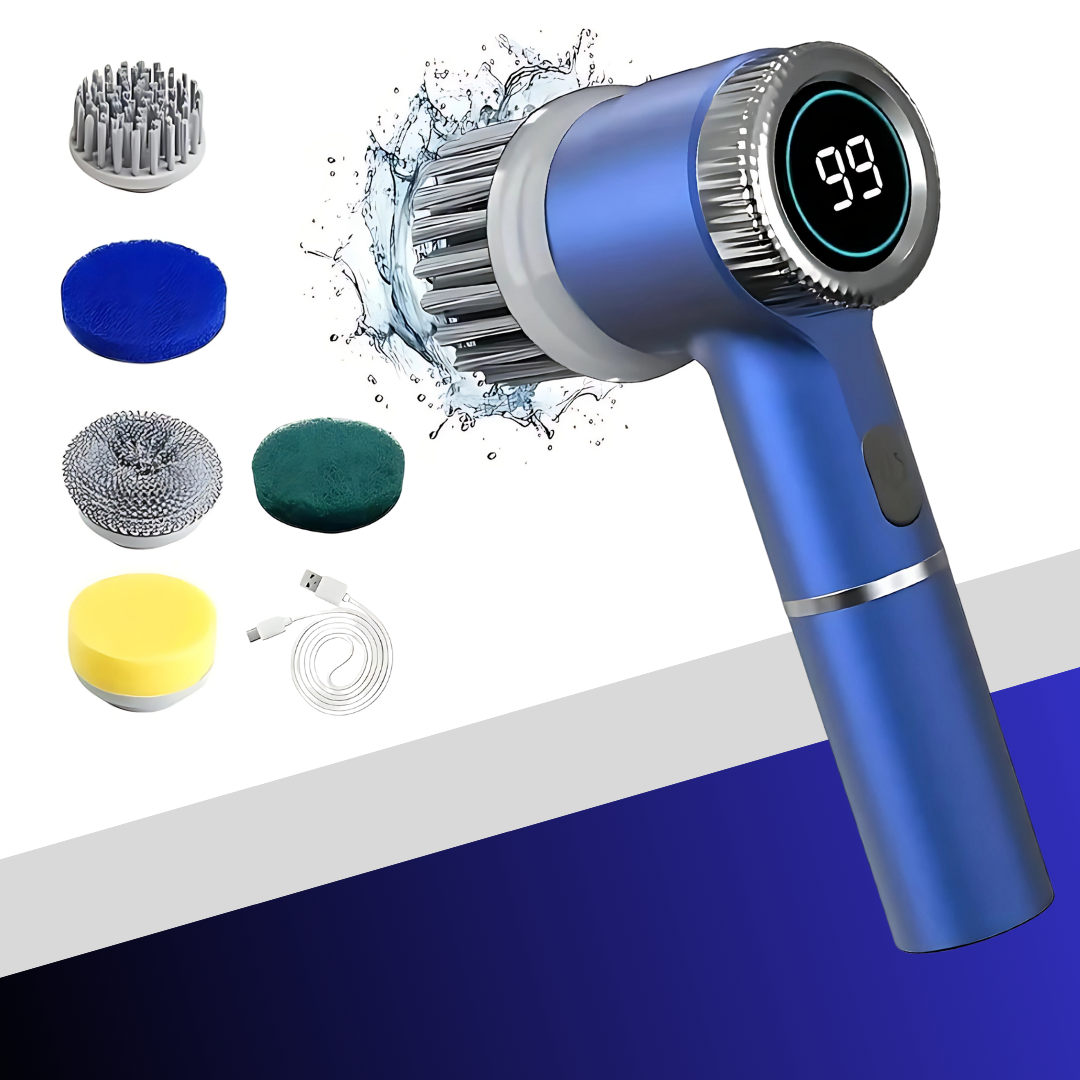 All Surfaces Electric Spin Scrubber (Bonus 4 Heads)